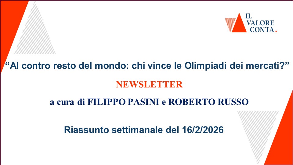 Riassunto settimanale del 16/2/2026