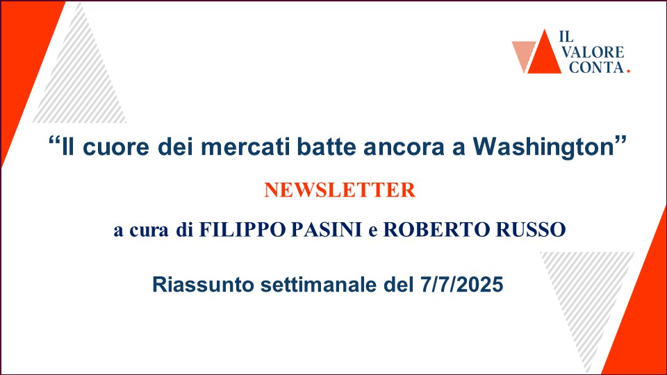 Riassunto settimanale del 7/7/2025