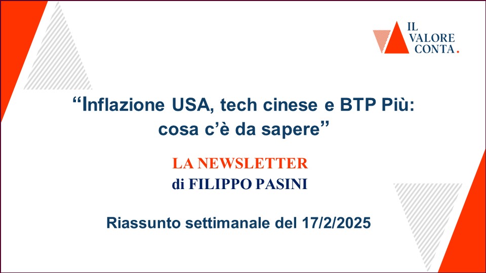 Riassunto settimanale del 17/2/2025