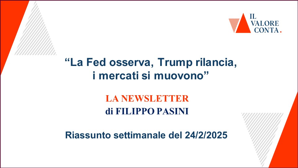 Riassunto settimanale del 24/2/2025