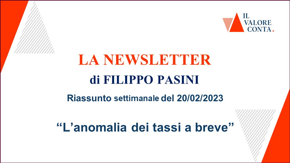 Riassunto settimanale del 20/02/2023