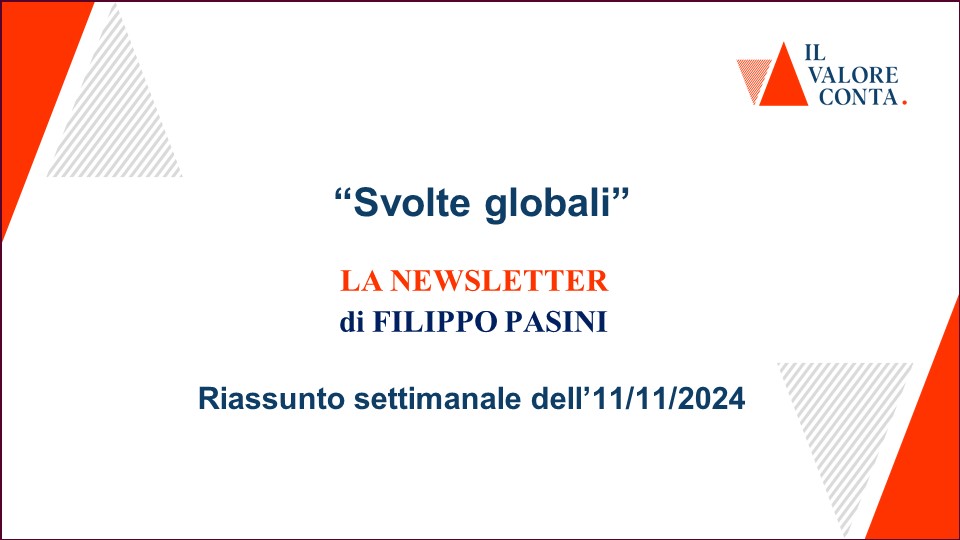 Riassunto settimanale dell'11/11/2024