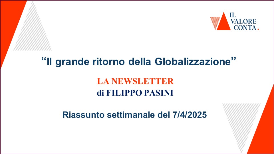 Riassunto settimanale del 7/4/2025