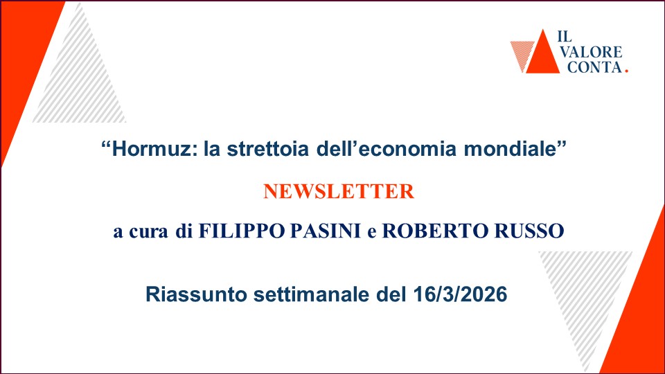 Riassunto settimanale del 16/3/2026